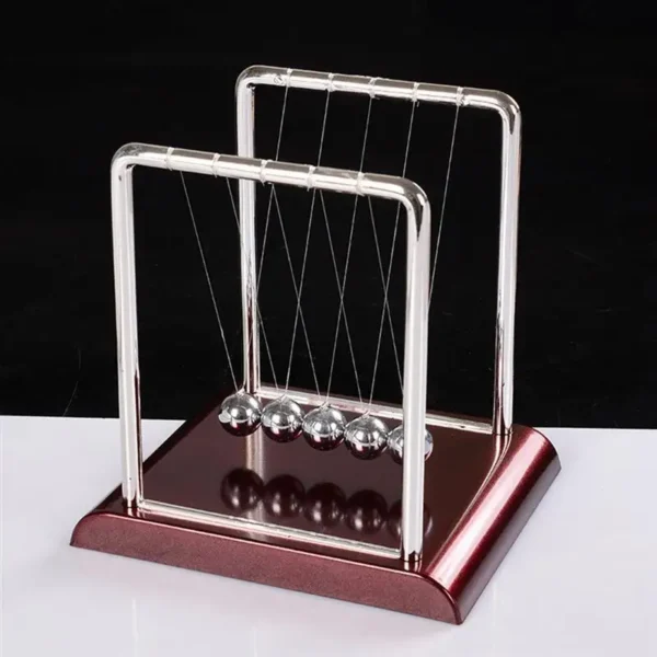 QWC Newton's Cradle Balance Ball – Modern Miniature Home & Office Decor - Image 18