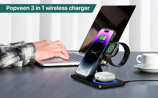 3-in-1 Wireless Charger – Fast & Safe Charging for Your Devices - Image 15