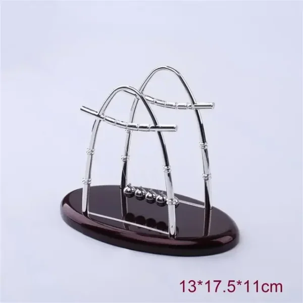 QWC Newton's Cradle Balance Ball – Modern Miniature Home & Office Decor - Image 16