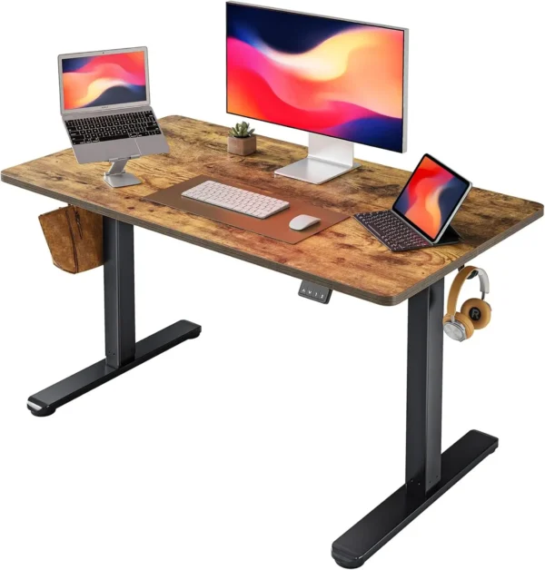 ANGDUO Electric Height Adjustable Standing Desk – Ergonomic Sit-Stand Workstation - Image 8