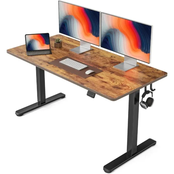 ANGDUO Electric Height Adjustable Standing Desk – Ergonomic Sit-Stand Workstation