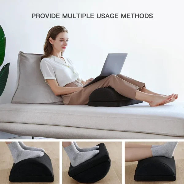 Ergonomic Foot Rest Under Desk – Memory Foam Support for Office & Home - Image 11