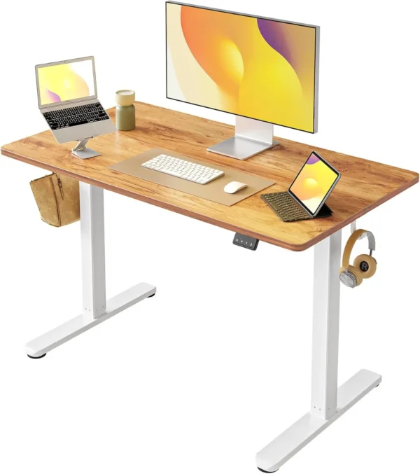 ANGDUO Electric Height Adjustable Standing Desk – Ergonomic Sit-Stand Workstation - Image 7