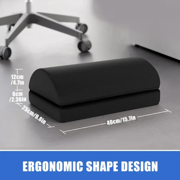 Ergonomic Foot Rest Under Desk – Memory Foam Support for Office & Home - Image 13