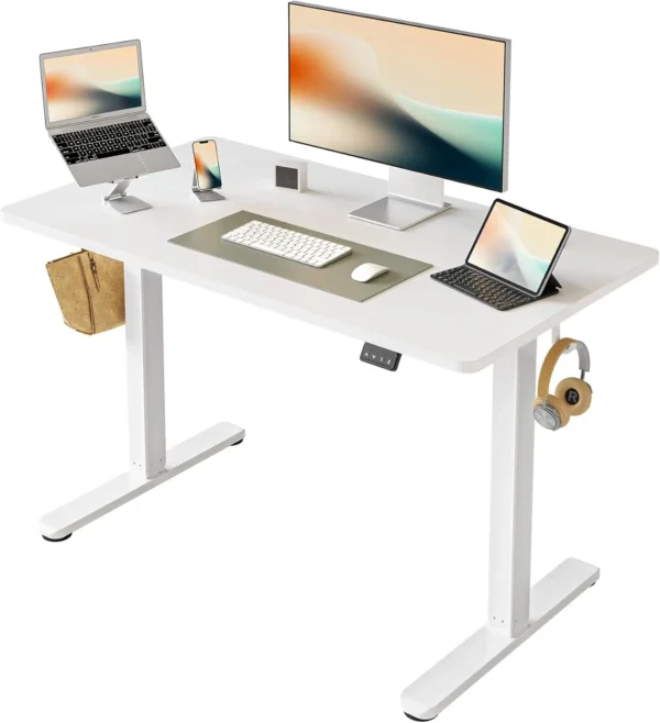 ANGDUO Electric Height Adjustable Standing Desk – Ergonomic Sit-Stand Workstation - Image 11