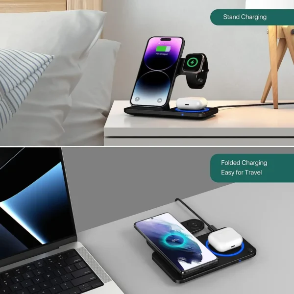 3-in-1 Wireless Charger – Fast & Safe Charging for Your Devices - Image 6