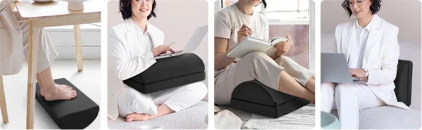 Ergonomic Foot Rest Under Desk – Memory Foam Support for Office & Home - Image 7