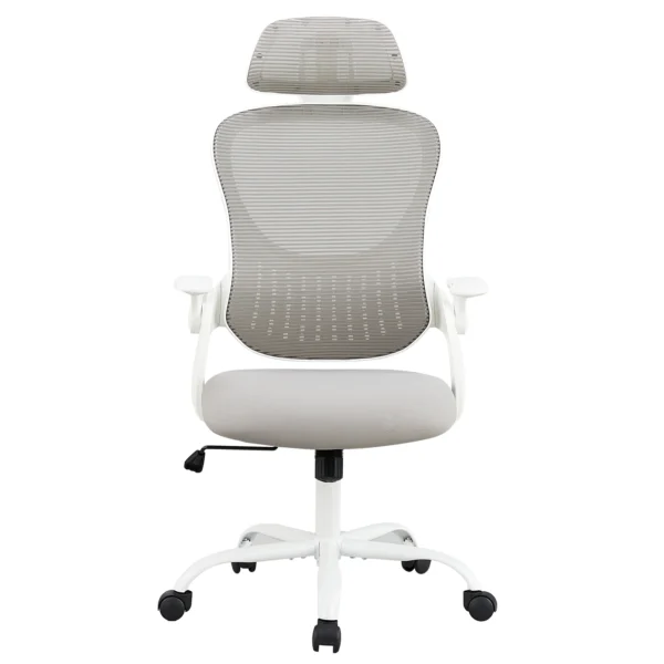 JHK Ergonomic Office Chair – Executive Mesh Swivel Chair with Armrests & Wheels - Image 9