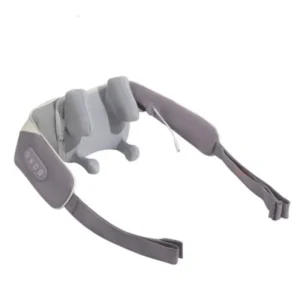 Meksco Heated Infrared Kneading Massager – Neck, Shoulder & Back Relief with Wireless Remote Control
