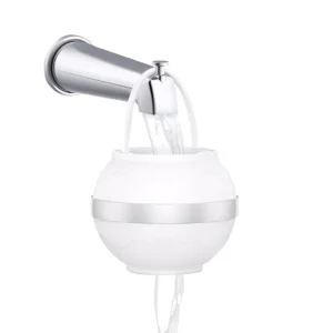 Meksco PureBath Chlorine Filter Ball – Bathtub Water Filter for Softer, Healthier Skin